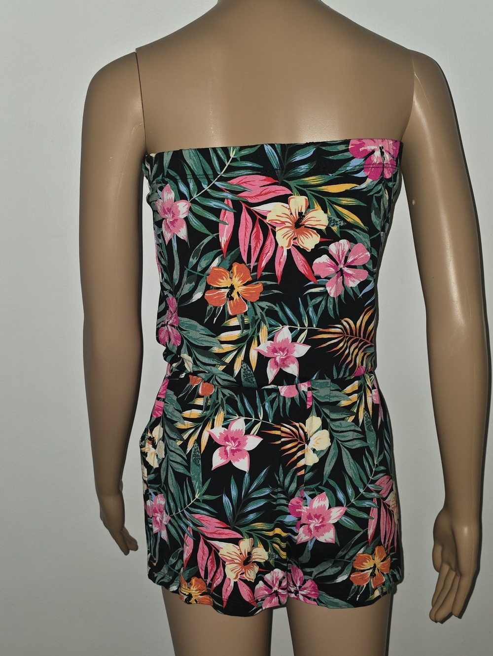 NWT Lascana Tropical Floral Print D Romper Size 2 - Picture 10 of 10